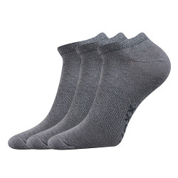 3PACK ponožky VoXX šedé (Rex 00)