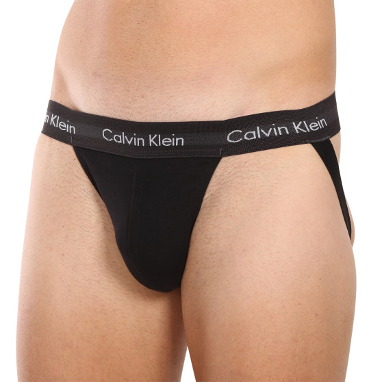3PACK pánské jocksy Calvin Klein černé (NB3363A-H4X)