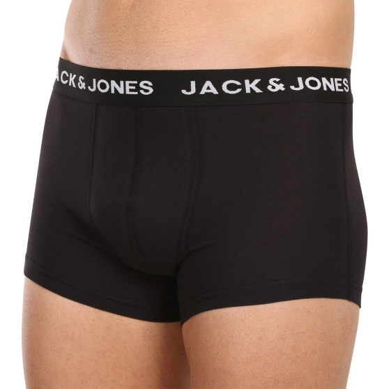 10PACK pánské boxerky Jack and Jones černé (12189937)