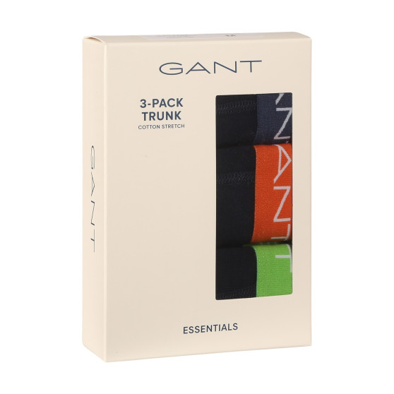 3PACK pánské boxerky Gant černé (902343003-378)
