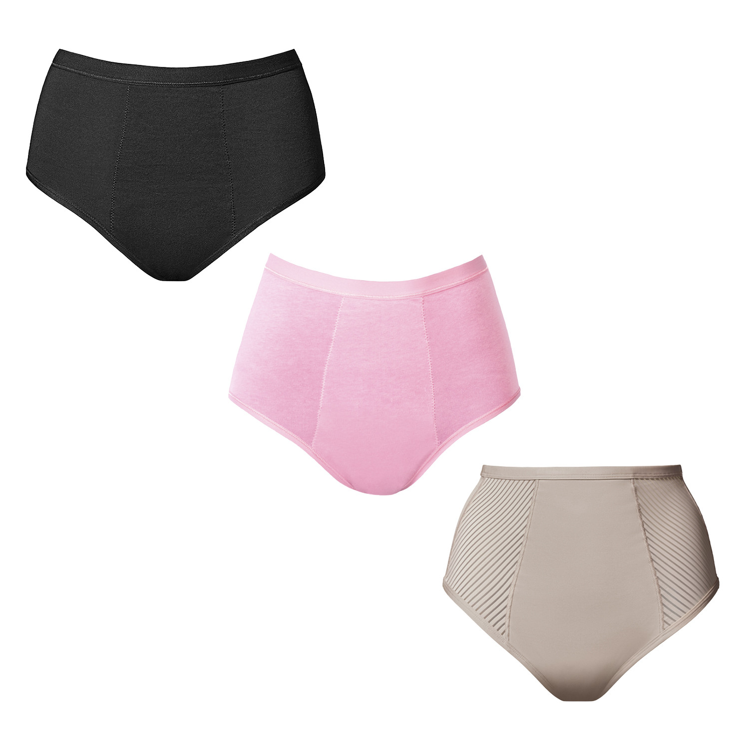 E-shop 3PACK Menstruační kalhotky Love Luna Full MIX