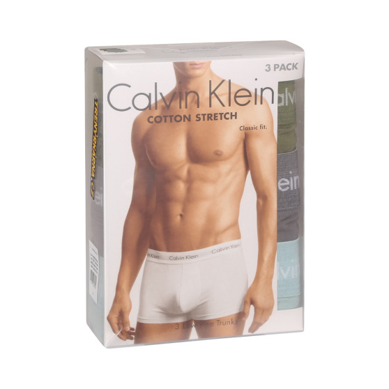 Sokolovská 3PACK pánské boxerky Calvin Klein vícebarevné (U2664G-H5M)