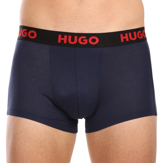 3PACK pánské boxerky HUGO vícebarevné (50496723 308)