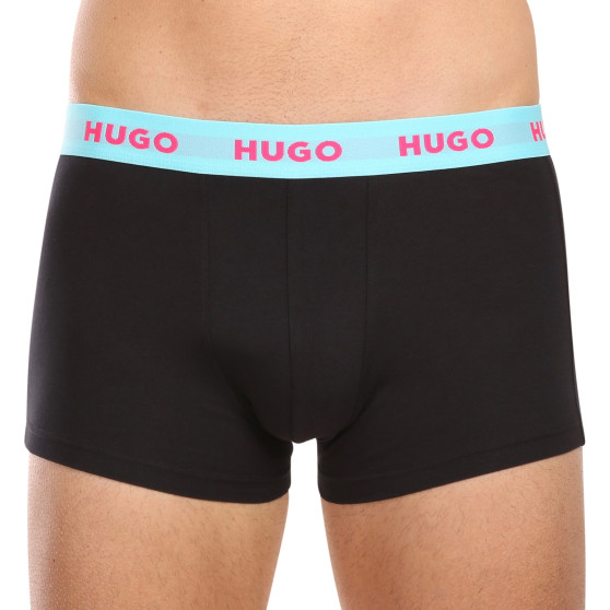 3PACK pánské boxerky HUGO vícebarevné (50469766 730)