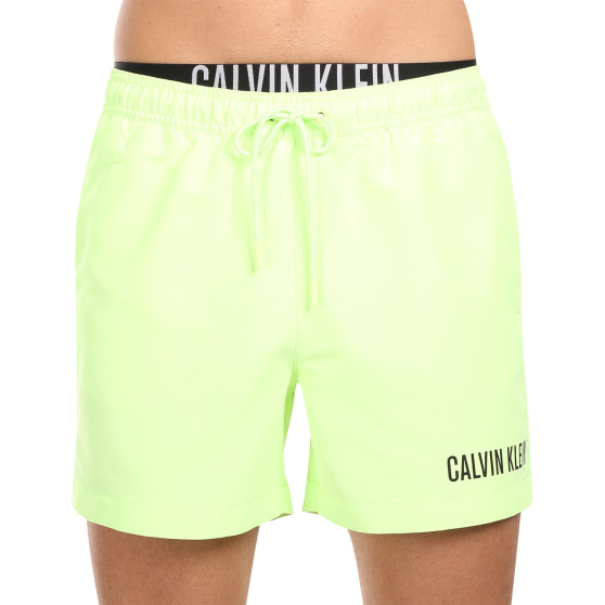 Pánské plavky Calvin Klein zelené (KM0KM00992-M0T)