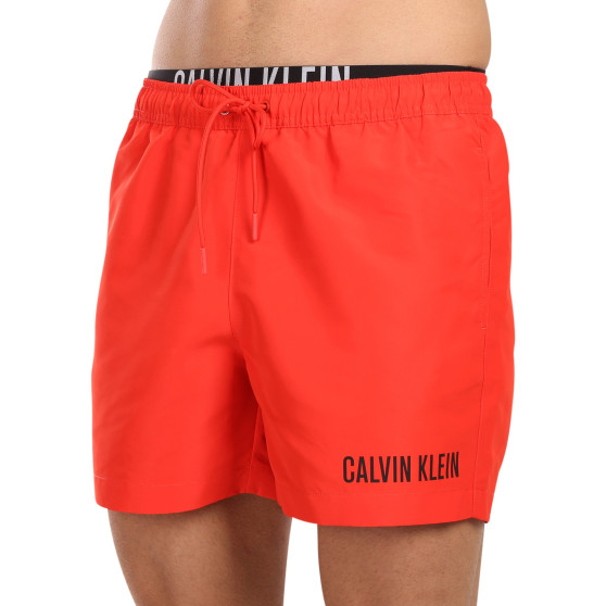 Pánské plavky Calvin Klein červené (KM0KM00992-XM9)
