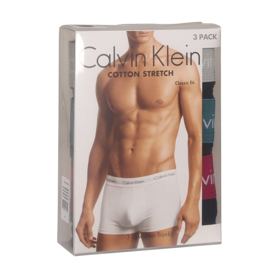 3PACK pánské boxerky Calvin Klein černé (U2664G-MXB)