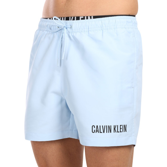 Pánské plavky Calvin Klein modré (KM0KM00992-C7S)