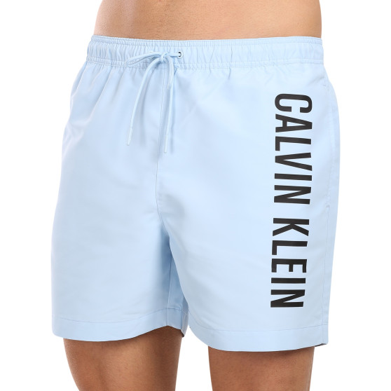 Pánské plavky Calvin Klein modré (KM0KM01004-C7S)