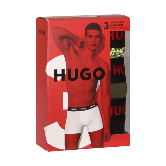 3PACK pánské boxerky HUGO vícebarevné (50510192 321)