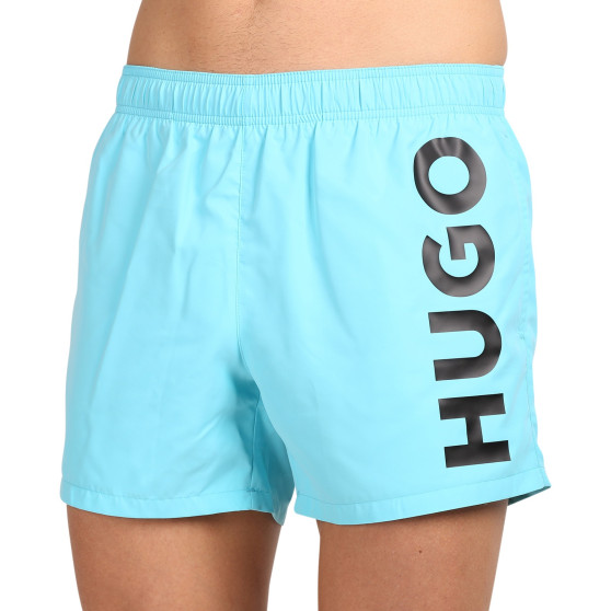Pánské plavky HUGO modré (50513980 440)