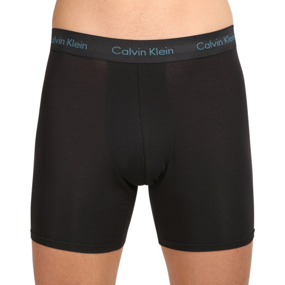 3PACK pánské boxerky Calvin Klein černé (NB1770A-MXI)
