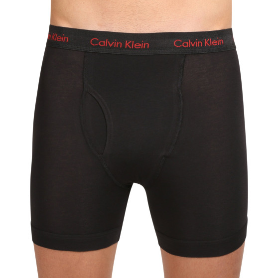 3PACK pánské boxerky Calvin Klein černé (NB2616A-NC1)