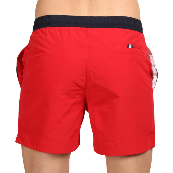 Pánské plavky Tommy Hilfiger červené (UM0UM03259 XLG)