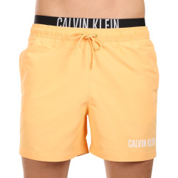 Pánské plavky Calvin Klein oranžové (KM0KM00992-SAN)