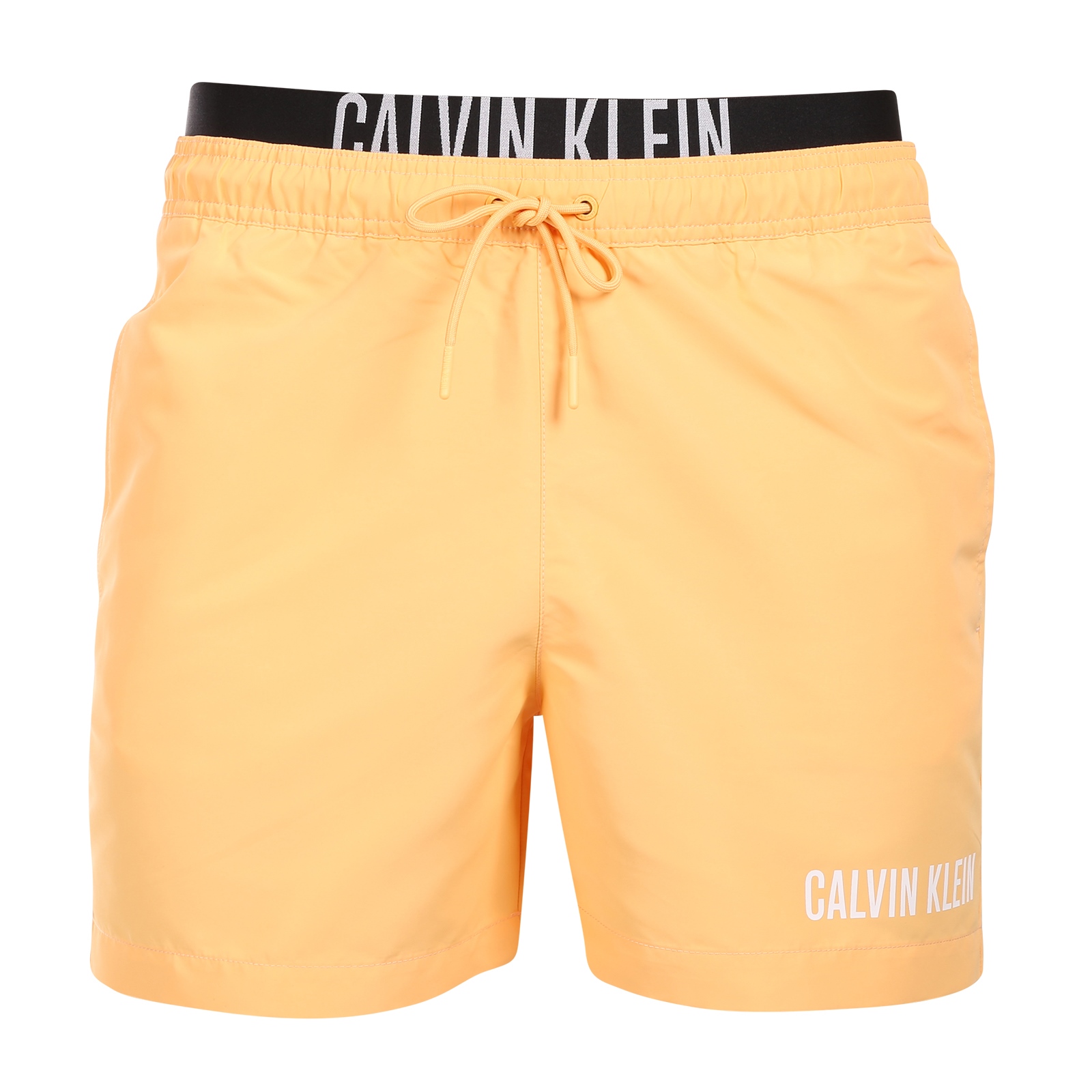 E-shop Pánské plavky Calvin Klein oranžové