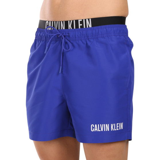 Pánské plavky Calvin Klein modré (KM0KM00992-C7N)