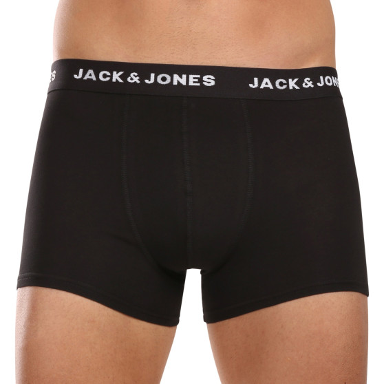 7PACK pánské boxerky Jack and Jones černé (12171258)