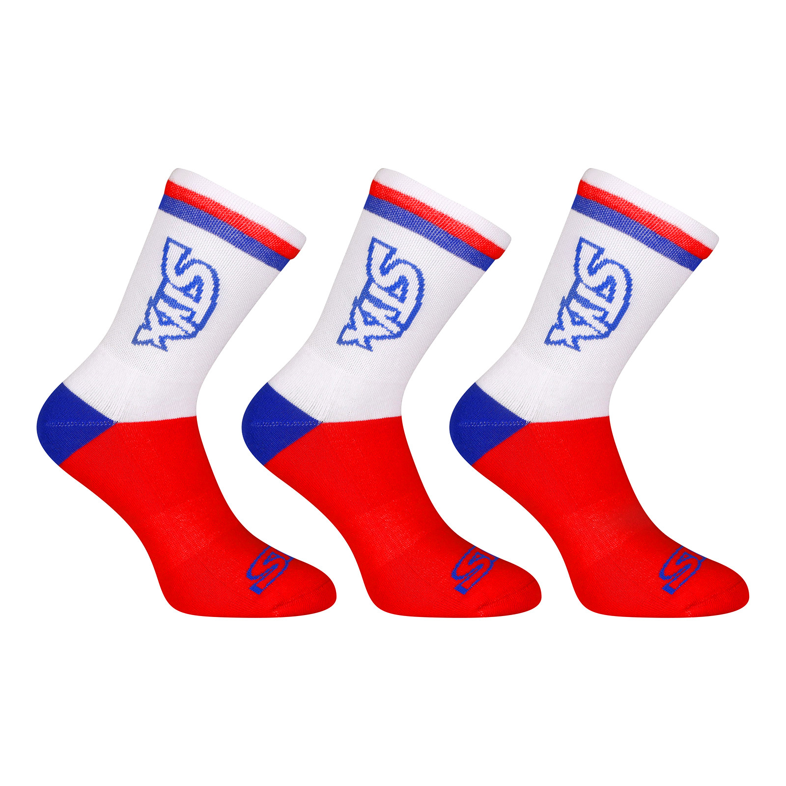 3PACK ponožky Styx vysoké červené trikolóra (3HV10444) XL.
Vysoké ponožky Styx nejen pro sportovní příležitosti
Tahle barevná kombinace je to pravé pro nejen pro fanoušky českých sportovců.
Spodní prádlo Styx patří k těm nejoblíbenějším
Pánské boxerky a trenýrky Styx patří k našim nejprodávanějším produktům – a stejně jsou na tom i ponožky Styx.