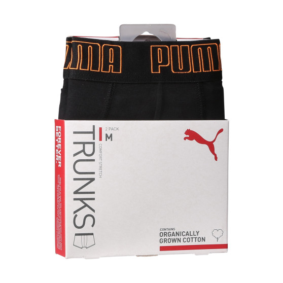 2PACK pánské boxerky Puma černé (701226388 015)