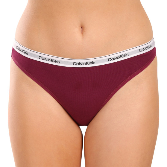 3PACK dámské kalhotky Calvin Klein vícebarevné (QD5207E-NP6)