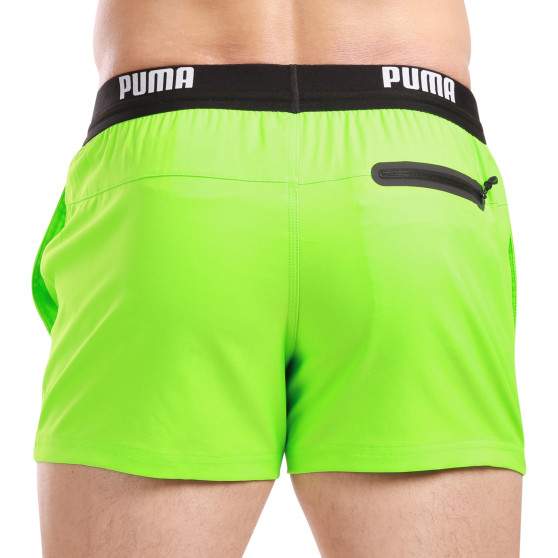 Pánské plavky Puma zelené (100000030 016)