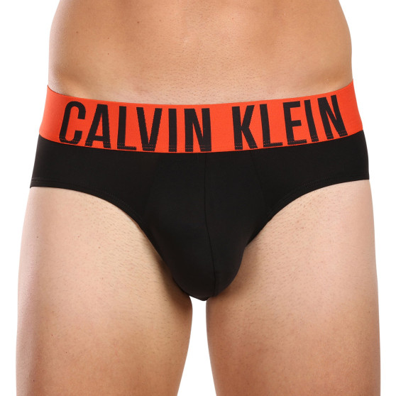 3PACK pánské slipy Calvin Klein černé (NB3610A-MDJ)