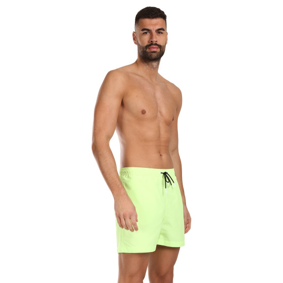 Pánské plavky Calvin Klein zelené (KM0KM00991-M0T)