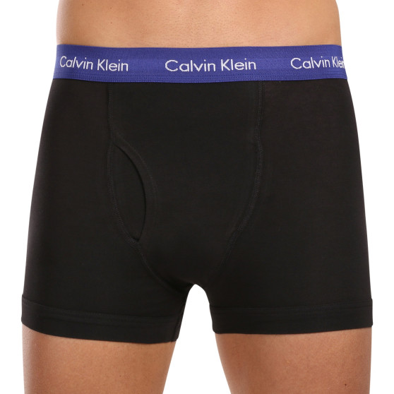 3PACK pánské boxerky Calvin Klein černé (NB2615A-MLR)