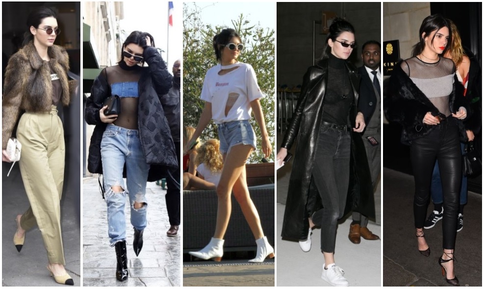 Kendall Jenner a top 30 módních vzhledů