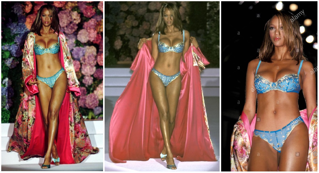 Tyra Banks  Victoria's Secret Show 1998