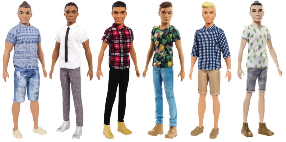Ken, Barbie, kolekce Fashionista, doll, Mattel, panenka